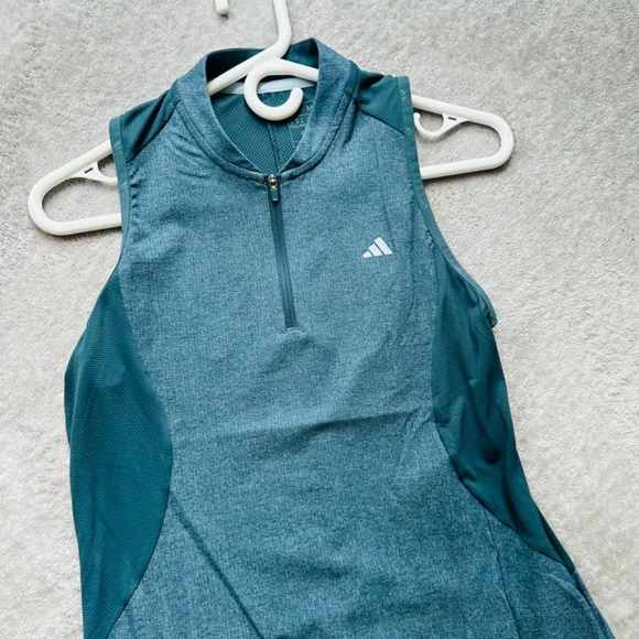 Adidas Teal Summer Dress Size M - Picture 4 of 9